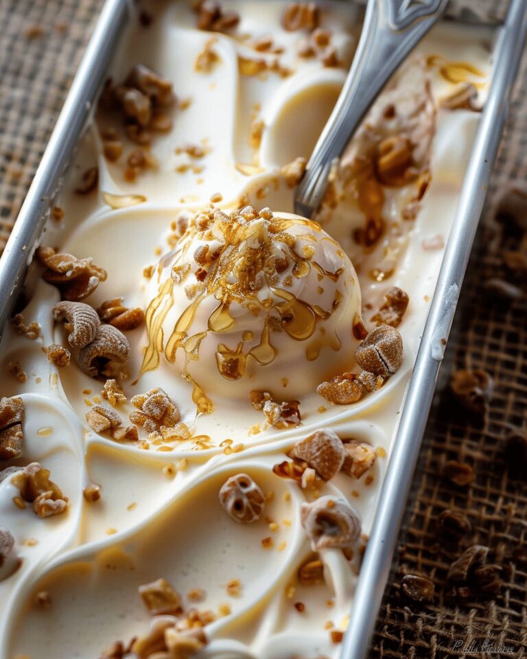 Silky Vanilla Praline Glace Recipe