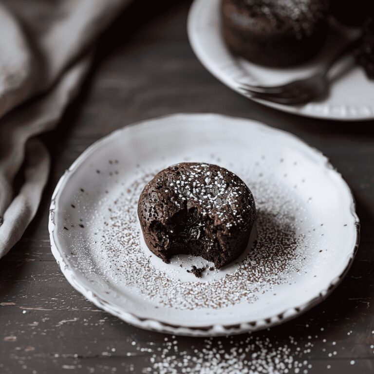 Decadent Chocolate Lava Cakes Recipe