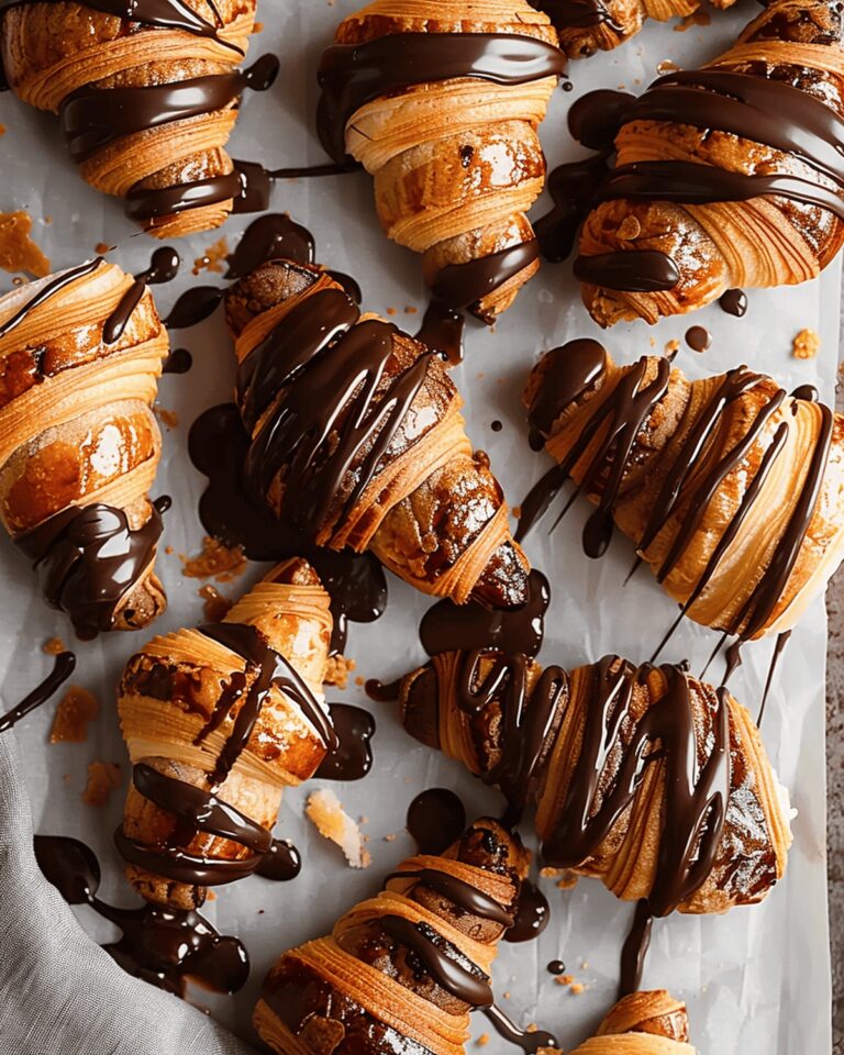 Buttery Chocolate Croissants Recipe