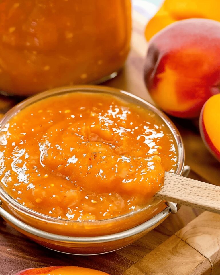 Sweet Peach Barbecue Sauce Recipe