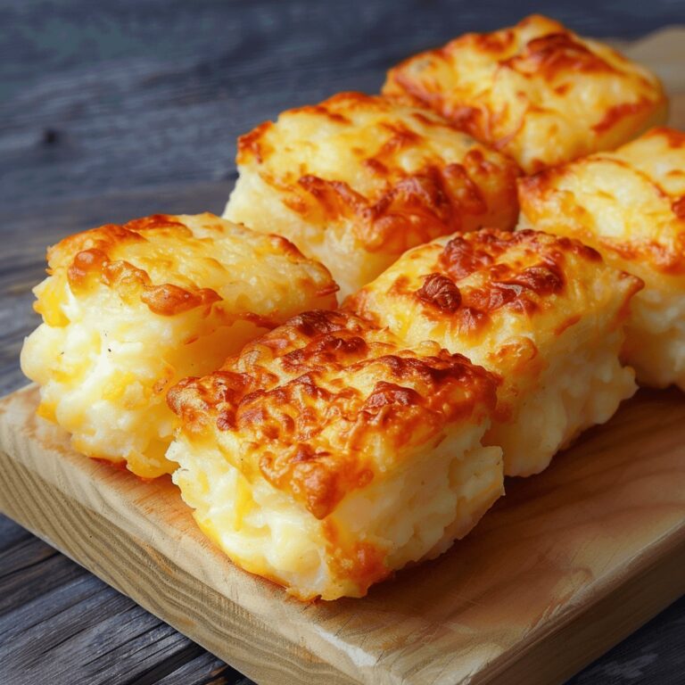 Cheesy Mashed Potato Puffs Recipe