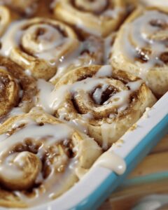 Cinnamon Roll Delight With Creamy Drizzle Recipe
