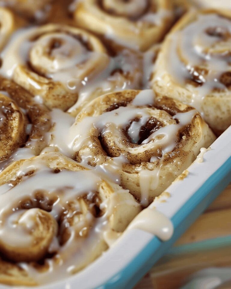 Cinnamon Roll Delight With Creamy Drizzle Recipe