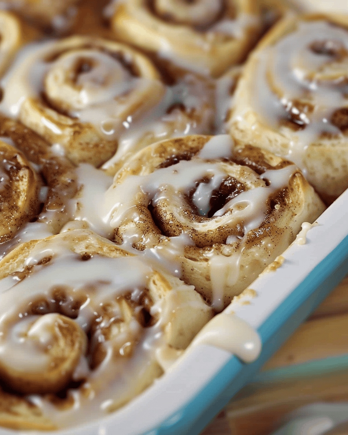 Cinnamon Roll Delight With Creamy Drizzle Recipe