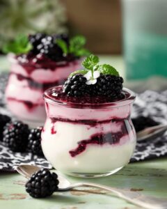 Luscious Party Blackberry Fool Recipe
