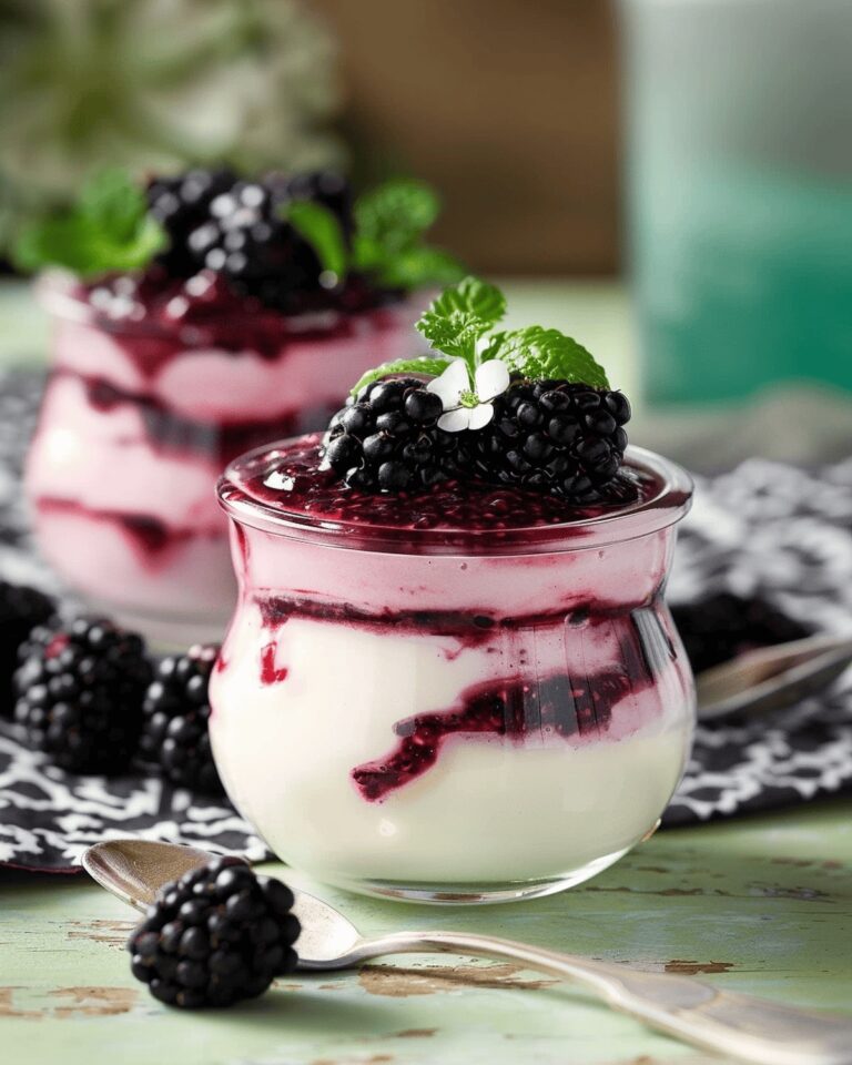 Luscious Party Blackberry Fool Recipe
