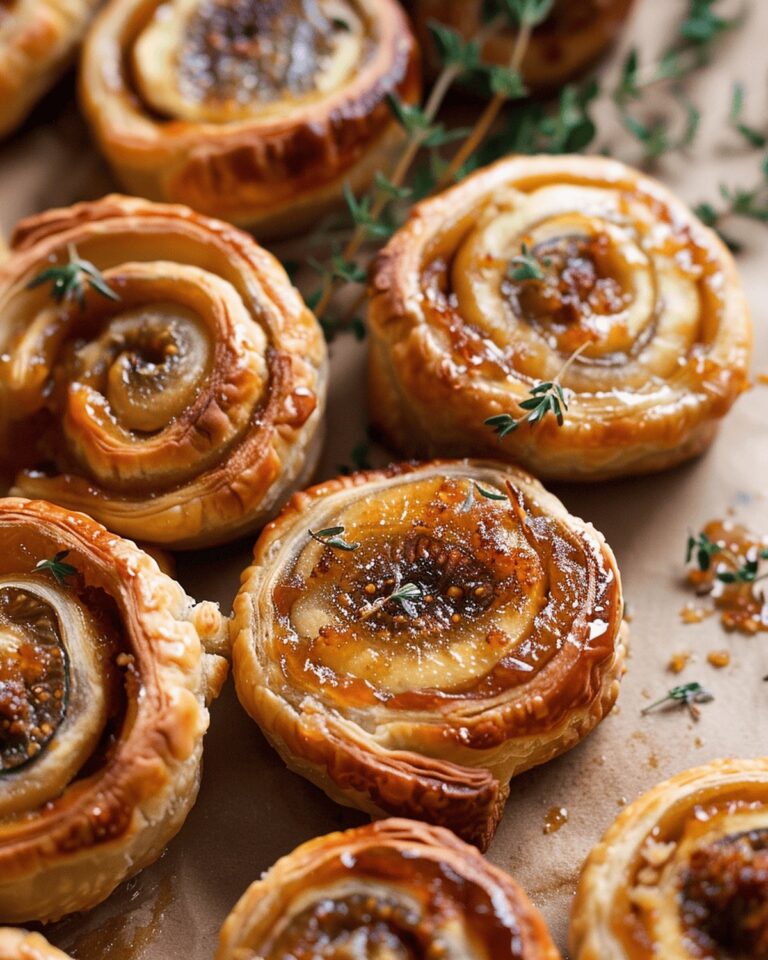 Elegant Fig and Goat Cheese Pinwheels Recipe