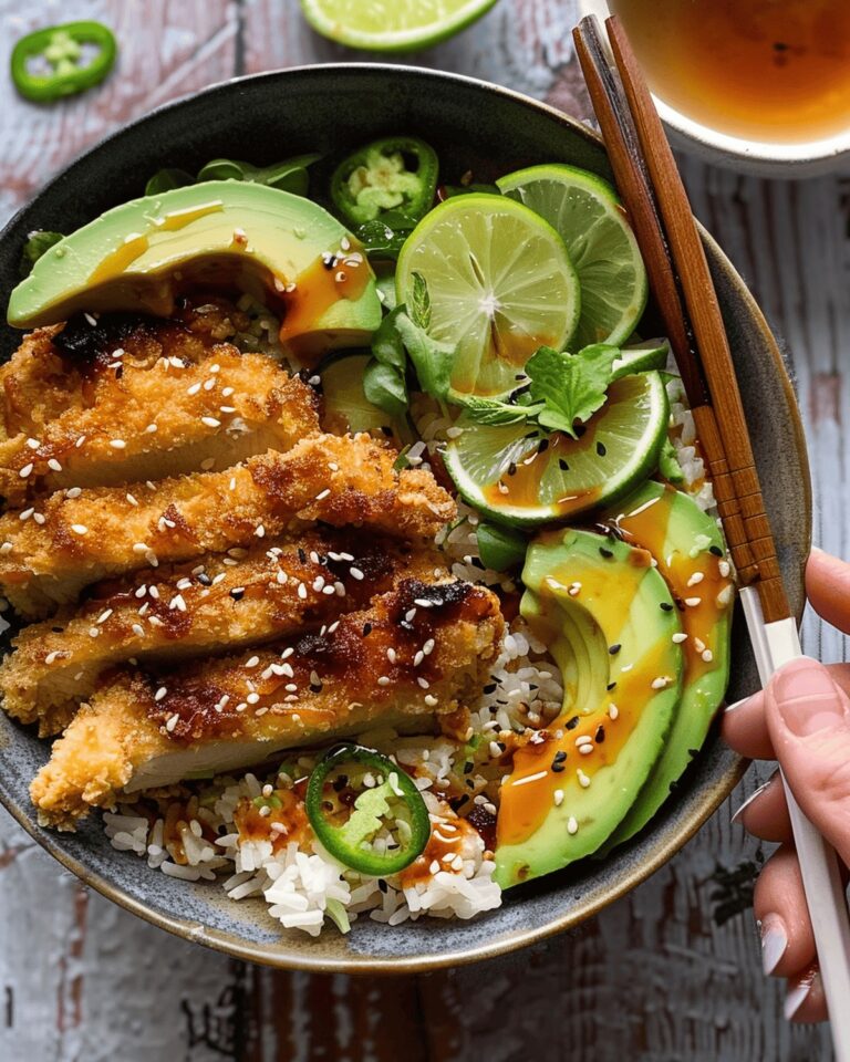 Crunchy Katsu Chicken With Coconut Rice Recipe