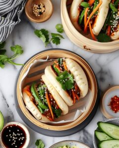 Fluffy Tempeh Bao Buns Recipe