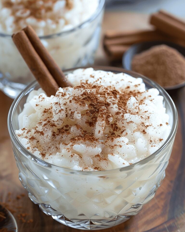 Luxurious Cinnamon Rice Pudding Recipe