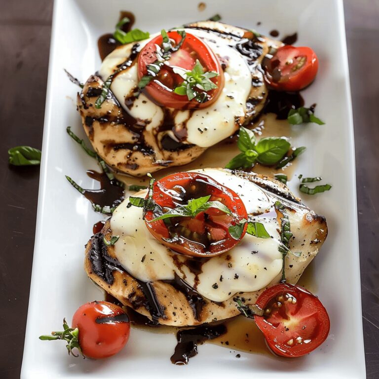 Succulent Grilled Chicken Caprese Recipe