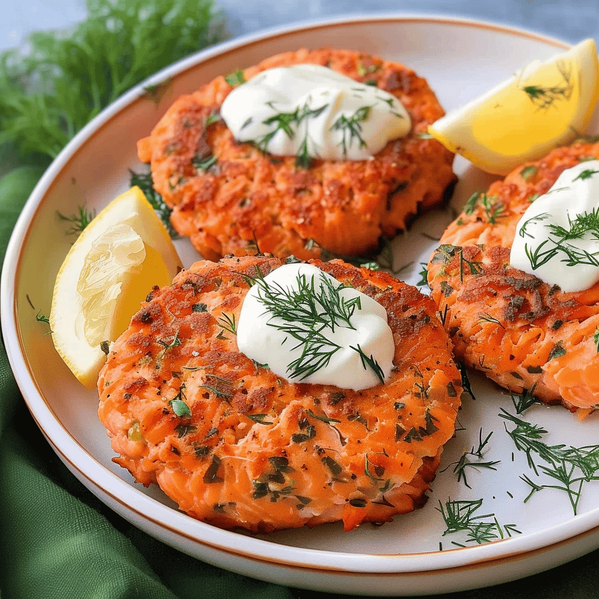Crispy Air Fryer Salmon Patties Recipe