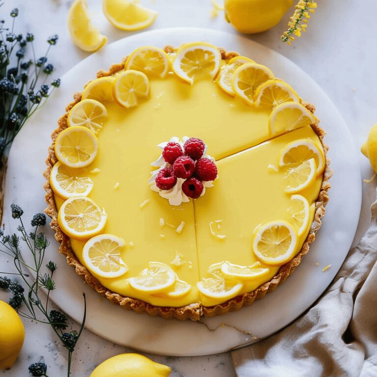 Silky Lemon Curd Tart Recipe