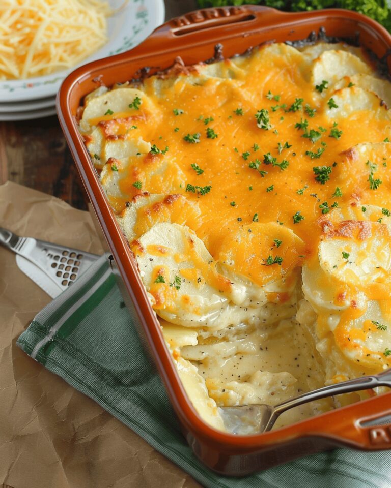 Creamy Cheesy Potato Bake Recipe