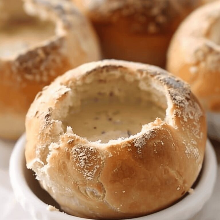 Homemade Bread Bowls Recipe