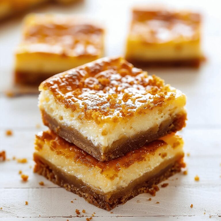 Crme Brle Cheesecake Bars Recipe