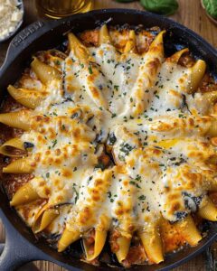 Hearty Tuscan Stuffed Shells Recipe