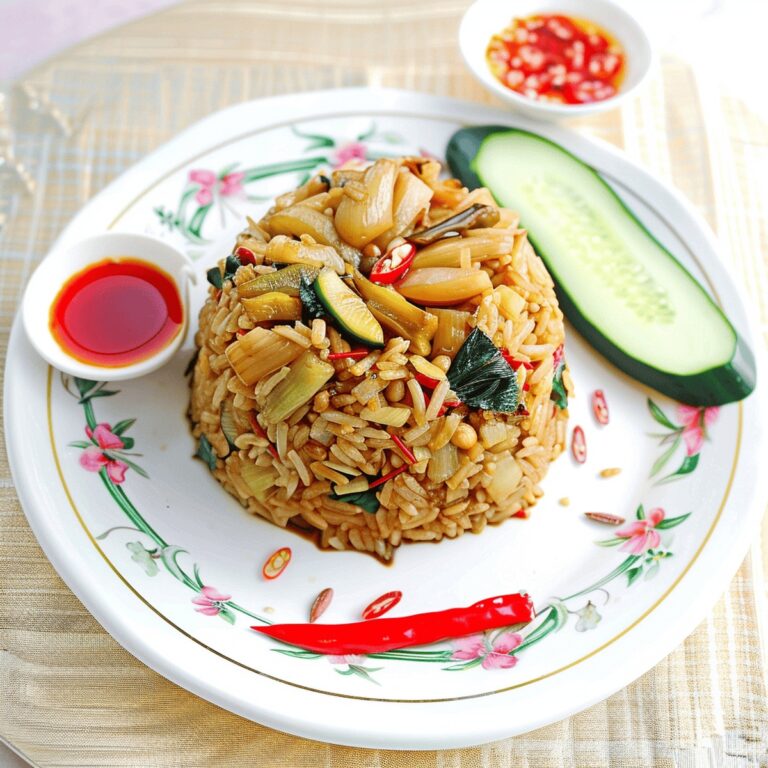 Aromatic Thai Basil Chicken Fried Rice Recipe