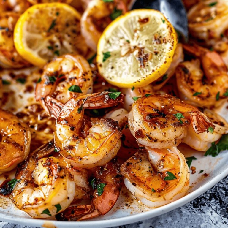 Lemon-Garlic Shrimp Skillet Recipe