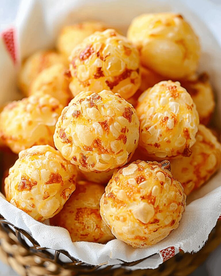 Golden Brazilian Cheese Puffs Recipe
