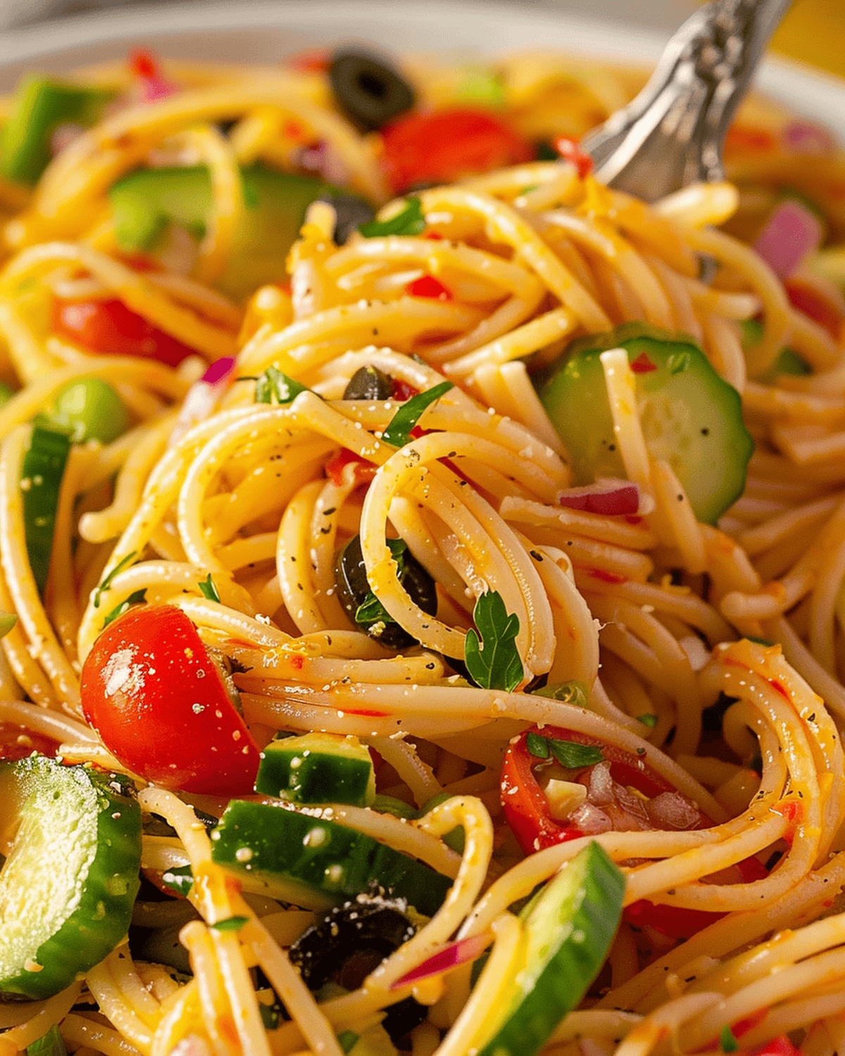 California Pasta Medley Salad Recipe