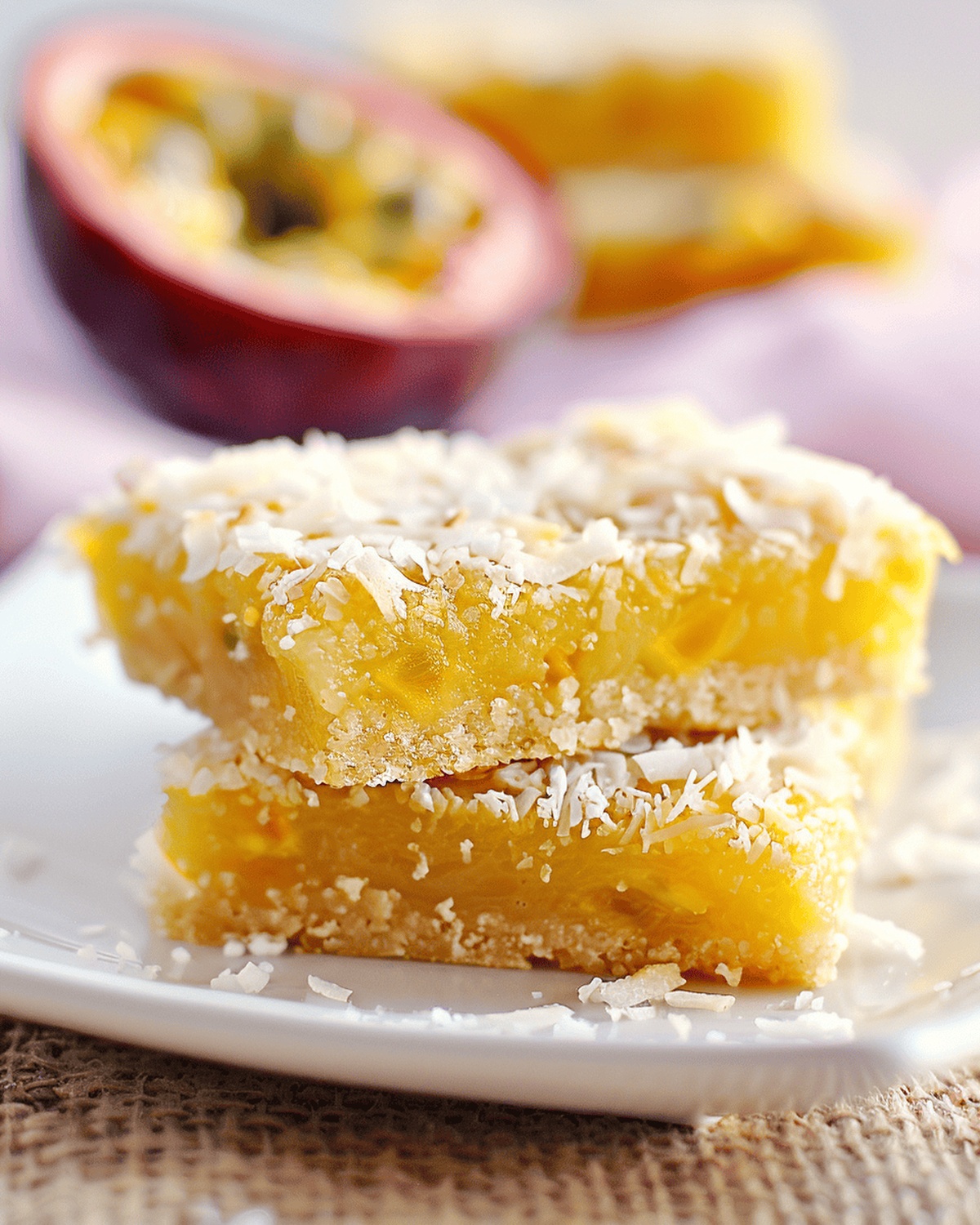 Dreamy Coconut Squares Recipe