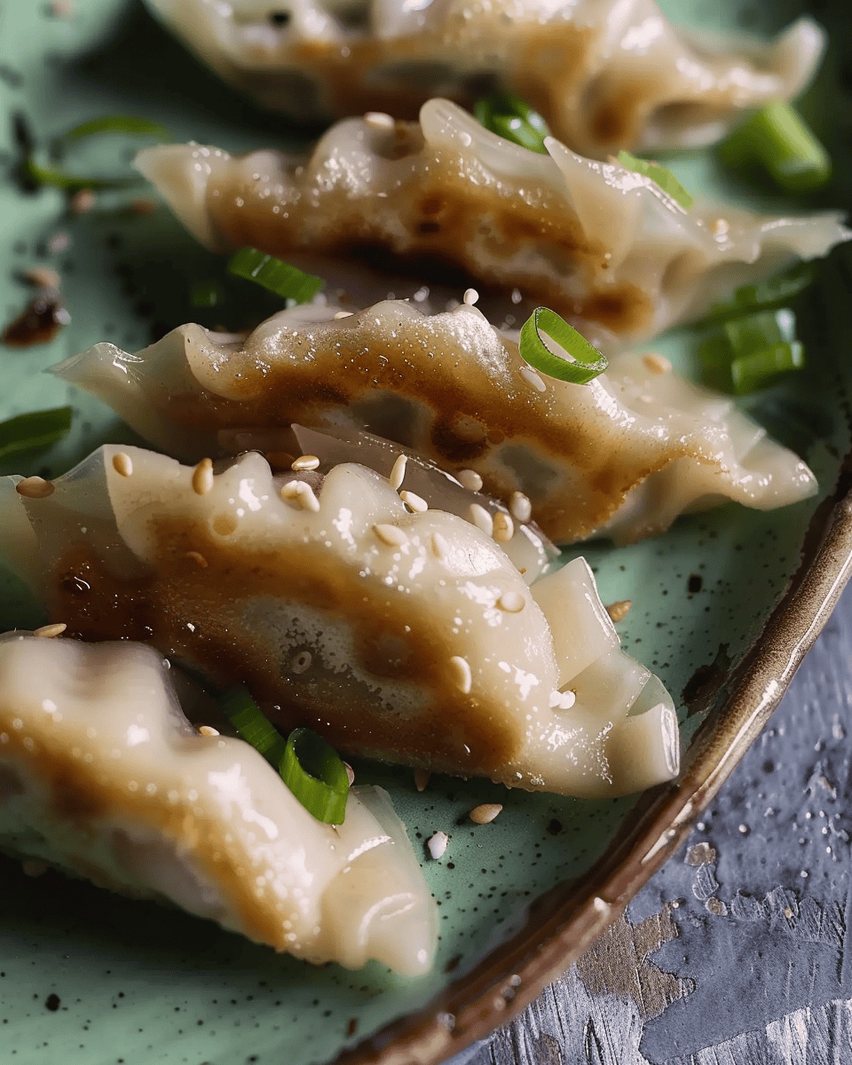 Crispy Vegetable Gyozas Recipe
