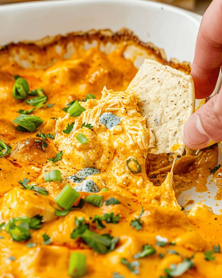 Cheesy Buffalo Chicken Dip Recipe