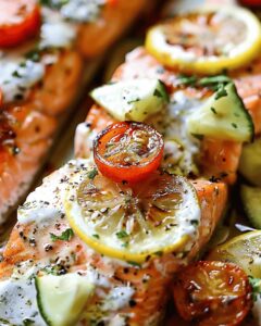 Succulent Baked Salmon with Lemon Recipe