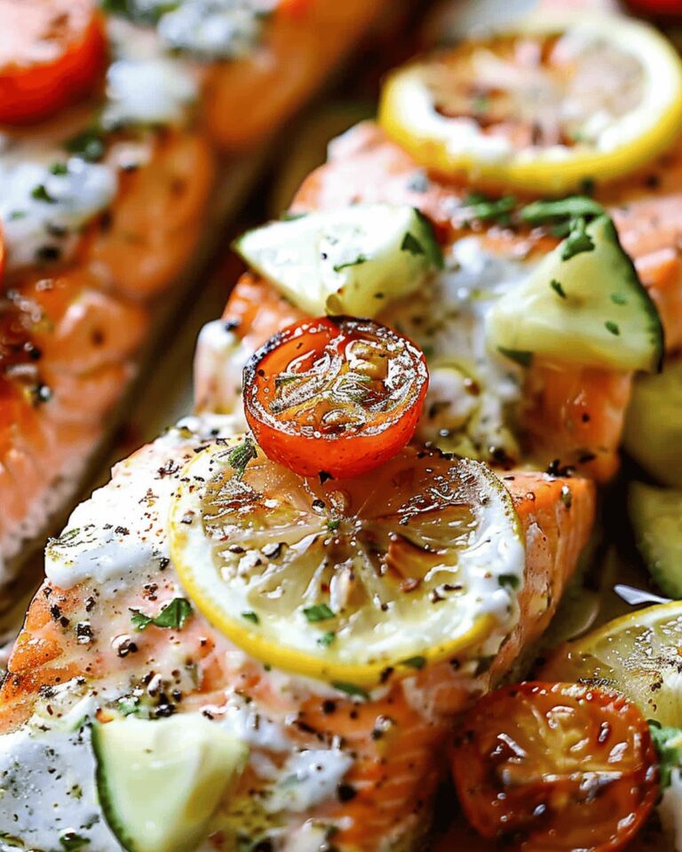 Succulent Baked Salmon with Lemon Recipe