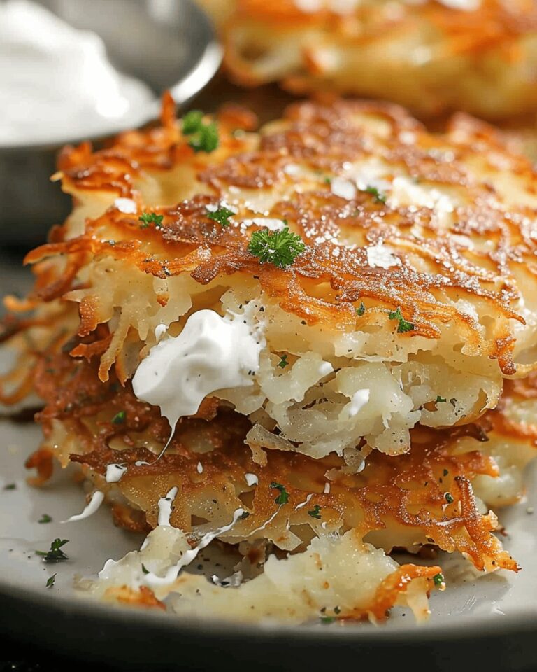 Crispy Potato Pancakes Recipe