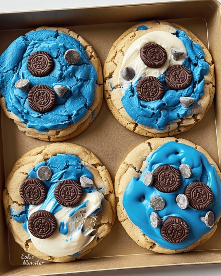 Cookie Monster Delight Cookies Recipe