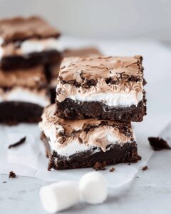 Gooey Sweettooth Marshmallow Brownie Delight Recipe