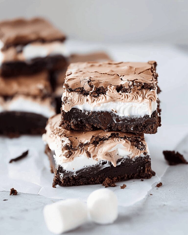 Gooey Sweettooth Marshmallow Brownie Delight Recipe