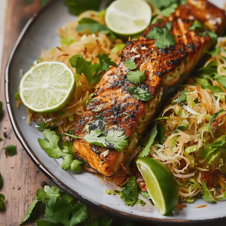 Coconut Lime Salmon Recipe