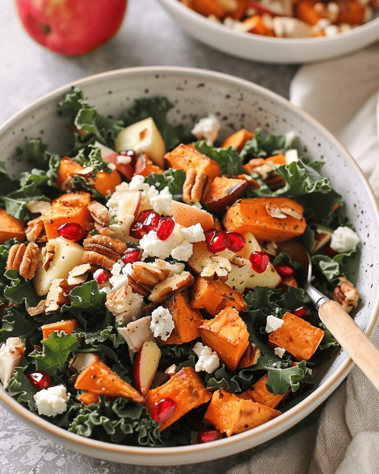 Harvest Bowl With Sweet Potato And Apple Cider Dressing Recipe