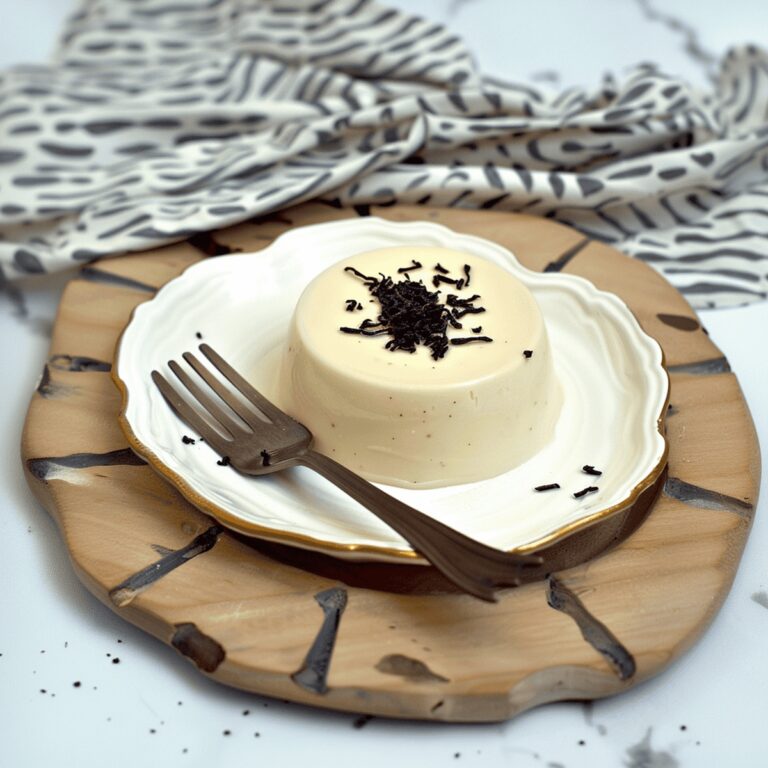 Silky Earl Grey Panna Cotta Recipe
