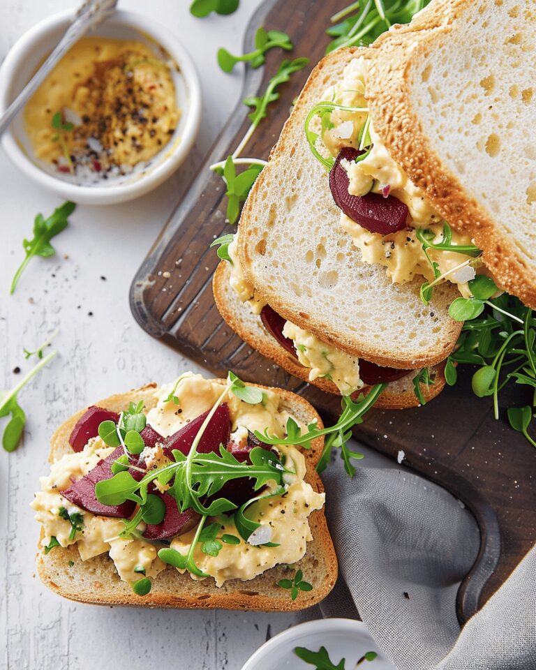Vibrant Egg Salad Sandwiches Recipe