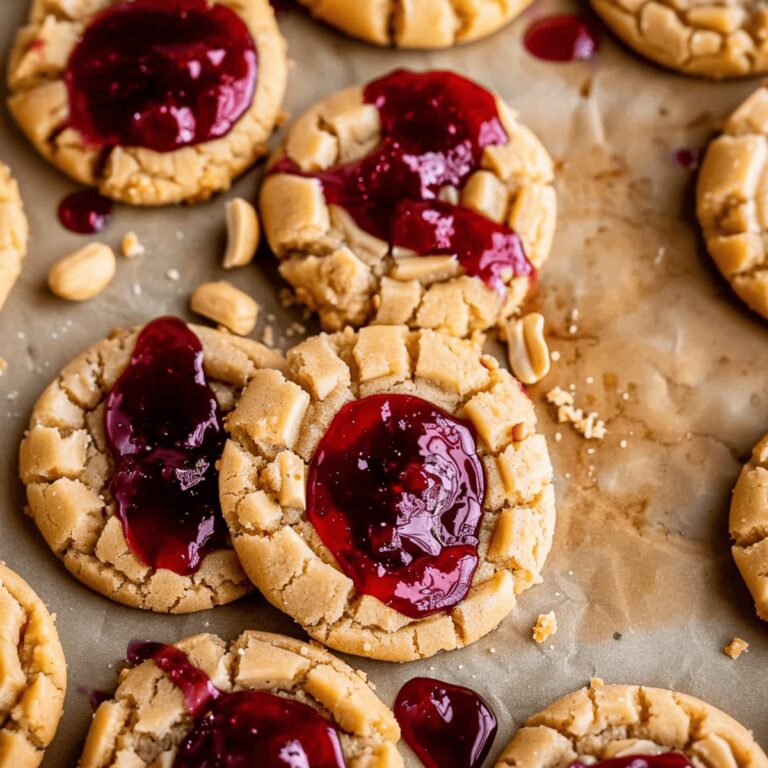 Peanut Butter And Jelly Cookie Delights Recipe