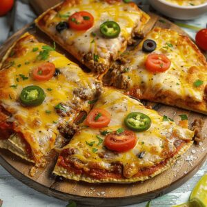 Sizzling Fiesta Mexican Pizza Recipe