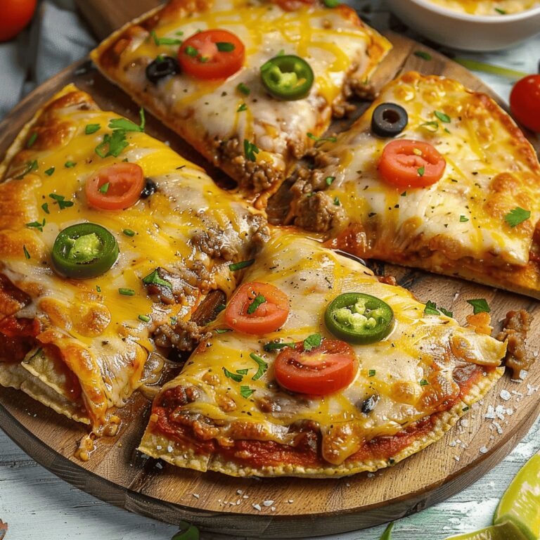Sizzling Fiesta Mexican Pizza Recipe