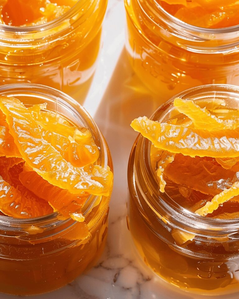 Sweet Candied Orange Peel Recipe