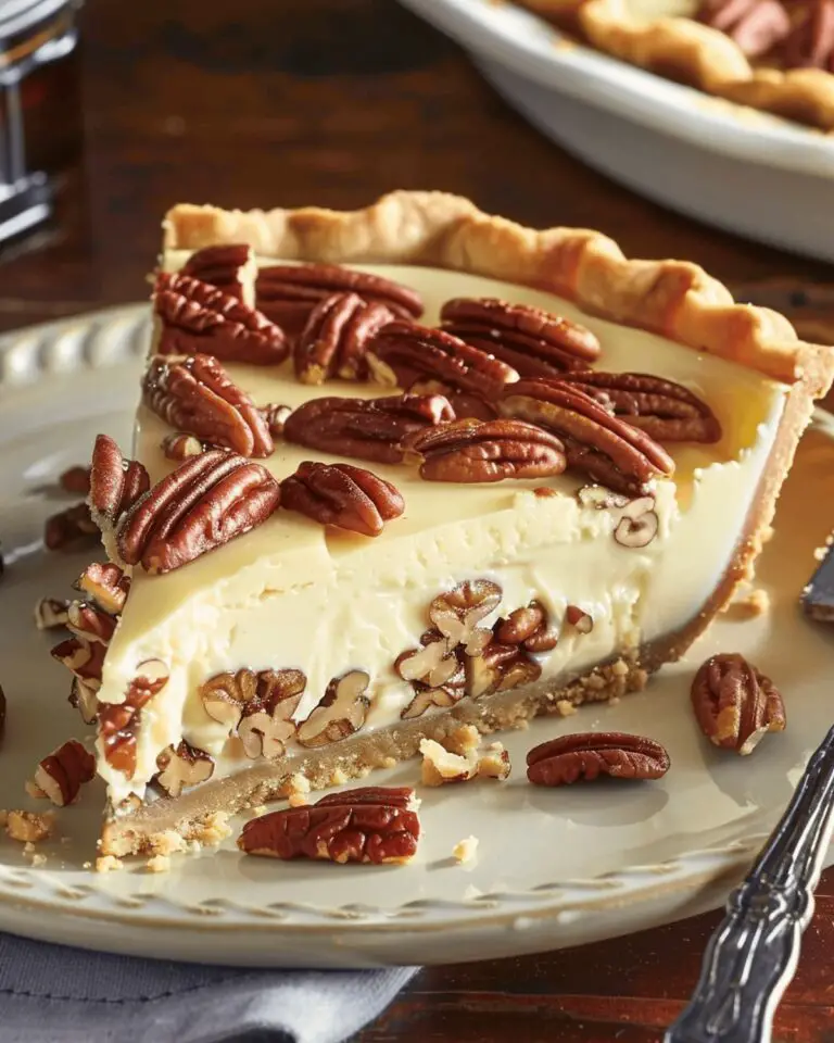 Pecan Delight Cheesecake Pie Recipe