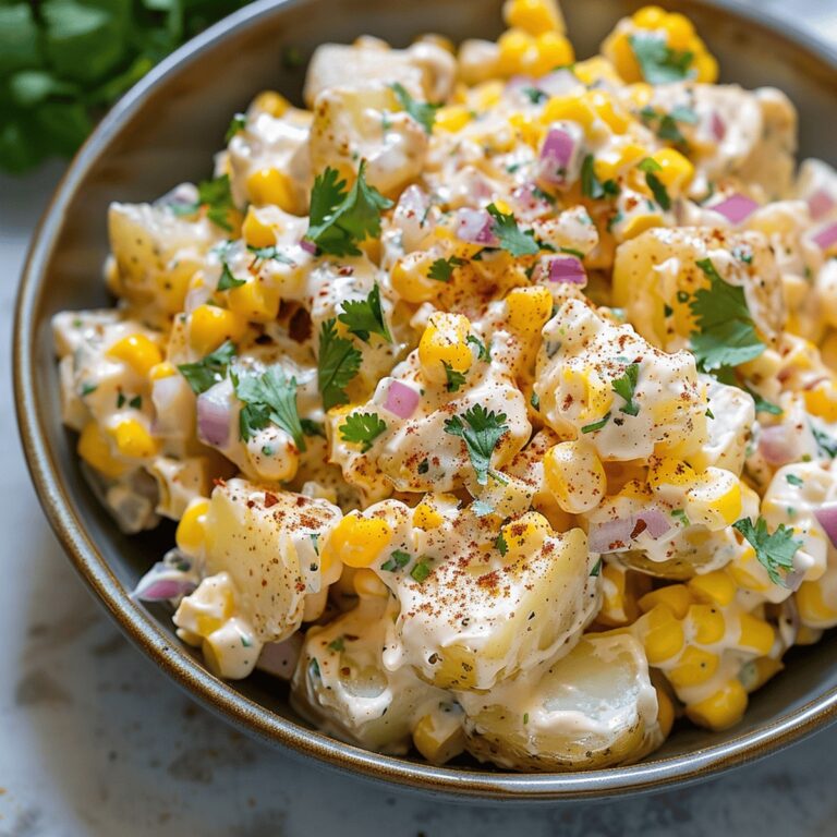 Mexican Street Corn Potato Salad Recipe