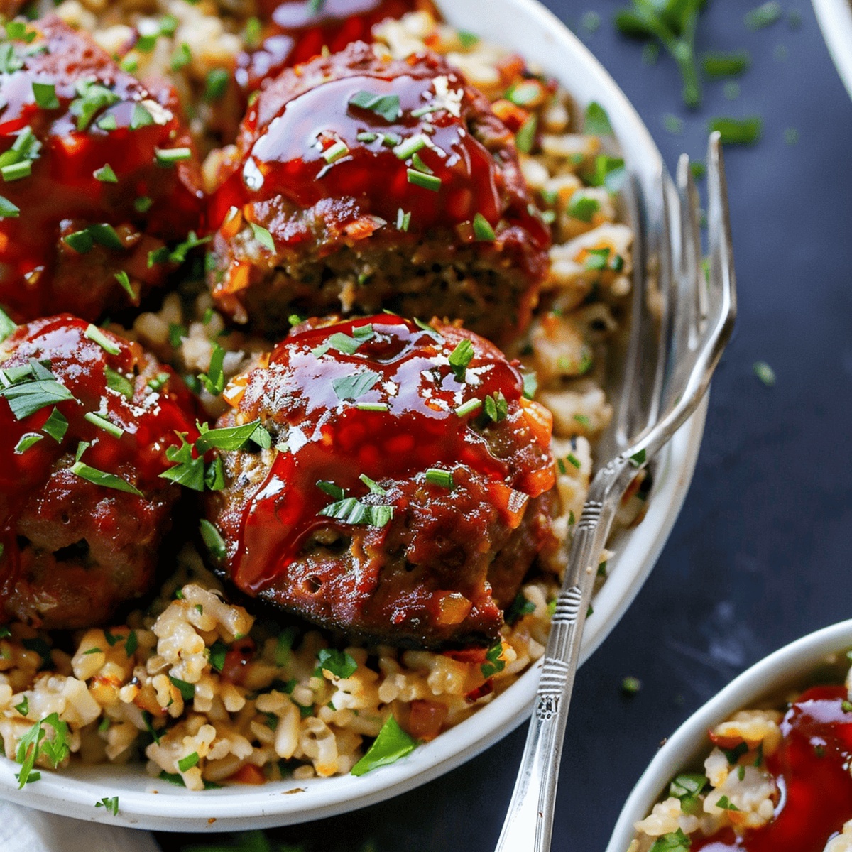 Golden Air Fryer Turkey Meatballs Recipe