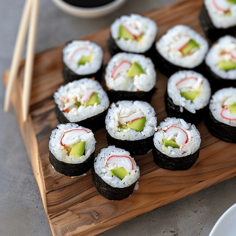Authentic California Roll Recipe