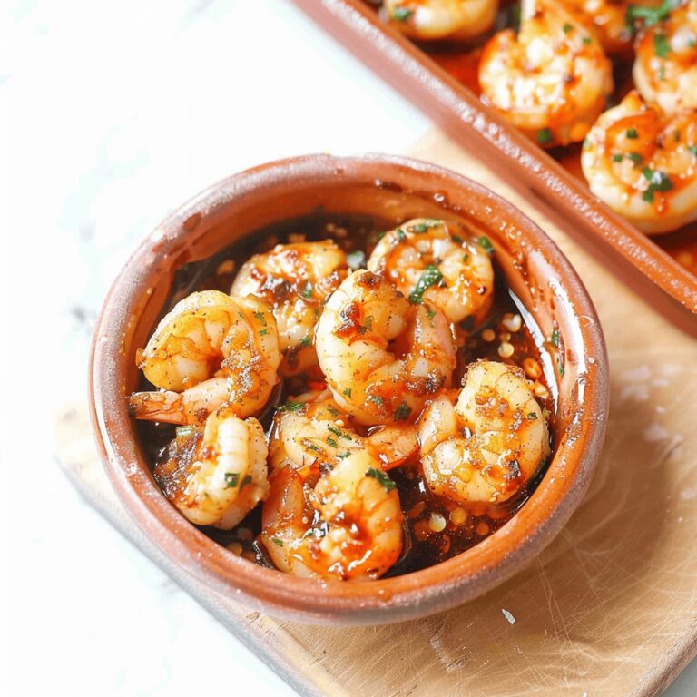 Sizzling Spanish Garlic Shrimp Recipe
