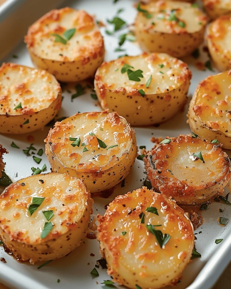 Crispy Parmesan Potato Medallions Recipe