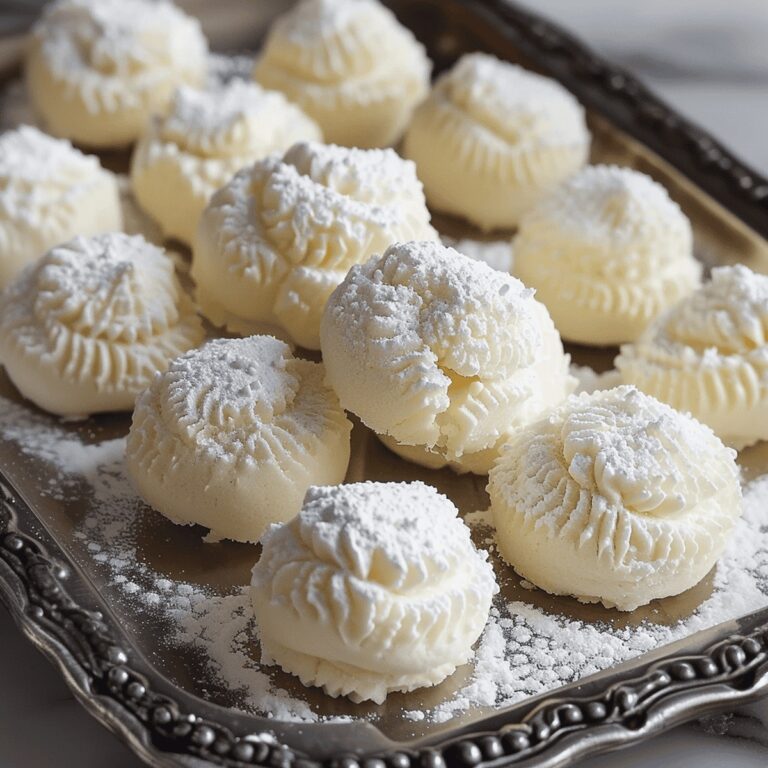 Sweetened Condensed Milk Snowball Cookies Recipe