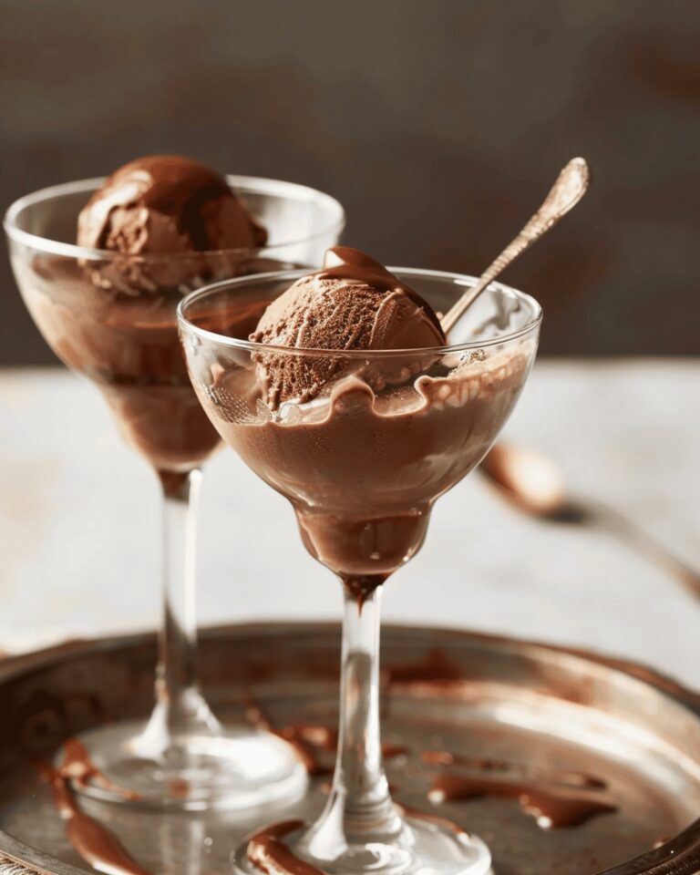 Velvety Chocolate Affogato Recipe